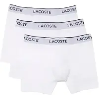 Lacoste 5h8621 Boxers 3 Units Blanc S Homme
