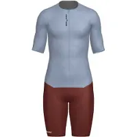 Santini Viper Short Sleeve Trisuit Bleu L Homme