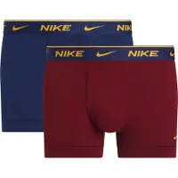 Nike Eday Trunk Boxers 2 Units Rouge,Bleu S Homme