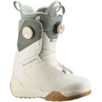 Salomon Kiana Dual Boa Woman Snowboard Boots Beige 26.5 Femme