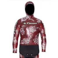 Picasso Thermal Skin 7 Mm Spearfishing Jacket Rouge XL Homme
