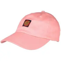 Santa Cruz Classic Dot Label Cap Rose