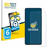 BROTECT Protection Clair (6 pcs, Xiaomi Poco F7 Pro), Téléphone portable : film de protection, Transparent