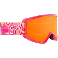 Spy Crusher Elite Eco Junior Ski Goggles Rose LL Persimmon/CAT1 Enfants