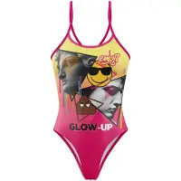 Otso Emoji Glow-up Swimsuit Rose M Femme