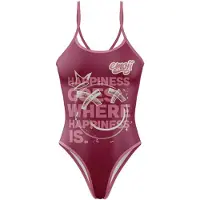 Otso Emoji Happiness Swimsuit Rose M Femme