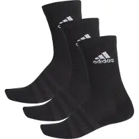 Adidas Cushion Crew Socks 3 Pairs Noir EU 28-30 Enfants
