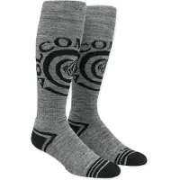 Volcom Spiral Long Socks Gris EU 37-41 Homme