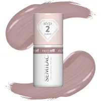 Semilac Easy Off Step 2 vernis à ongles gel lampe UV/LED teinte Mocha Cream 7 ml