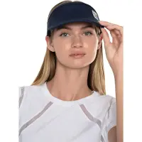 Lucky in Love Lucky Logo Stretch Visor Bleu,Noir