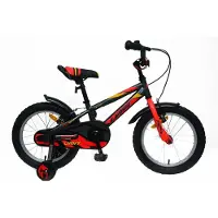 Umit Casper 16´´ Bike Rouge,Noir Garçon