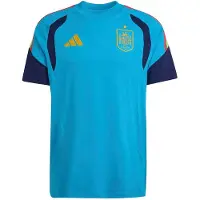 Adidas Spain 26 Tiro Sweat Short Sleeve T-shirt Bleu S / Regular Homme
