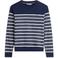 Tommy Hilfiger Pull-over bleu marine / blanc