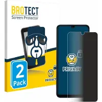 BROTECT Protection Anti-Espion (Xiaomi Redmi Note 14 5G), Téléphone portable : film de protection, Transparent