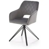 Halmar Chaise K535 gris cendré