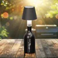 FISCHER&HONSEL GMBH FHL Fiocco LED Tischleuchte 2W dimmbar Akku warmweiss sandgrau 850840