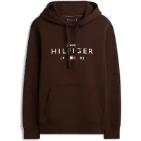 Tommy Hilfiger Mw0mw41427 Hoodie Marron XS Homme
