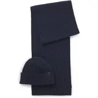 BOSS Coffret cadeau composé d'un chapeau et d'une écharpe