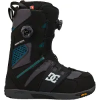 Dc-shoes - Boots de snowboard all-mountain - Phantom Black/White pour Homme en Cuir - Taille 41 - Noir