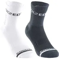 Bullpadel Bp24prm Half Long Socks 2 Pairs Blanc,Bleu EU 38-41 Homme