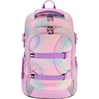 NEOXX sac d'école pour ordinateur portable Active Pro School Backpack Candy Party multicolore