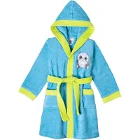 Interbaby Bathrobe Bleu 6-8 Years Garçon