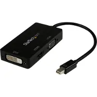 StarTech.com A/V Adaptateur de voyage Mini DP vers VGA / DVI-D Dual Link / HDMI