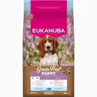 Eukanuba Puppy & Junior S/M sans céréales au poisson de mer pour chiot