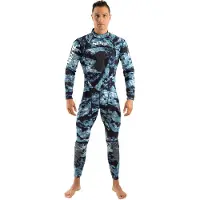 Seac Sub Body Fit 1.5 Mm Spearfishing Wetsuit Bleu XL Homme