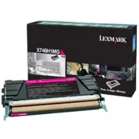 Lexmark X748H1MG - Magenta - Toner - Grande capacité