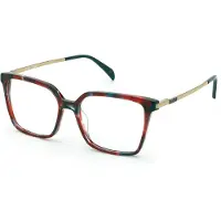 Tous Vtoc72v Square Woman Glasses Rouge 135/51 mm Femme