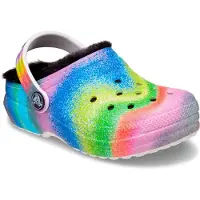 Crocs Classic Lined Spray Dye Clogs Multicolore EU 19-20 Enfants