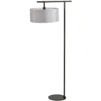 Elstead Lighting Balance Lampadaire E27 Marron foncé, Made in UK (E27)