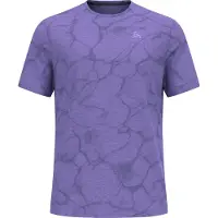 Odlo Zeroweight Engineered Chill-tec Short Sleeve T-shirt Violet XL Homme