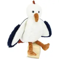 Histoire D'ours Peluche - - Mouette blanche - 23 cm - Pour bébé - Mixte