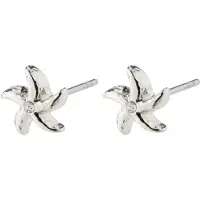 Pilgrim Boucles d'oreilles 'Oakley' argent / transparent