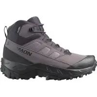 Salomon - Chaussures de randonnée hivernales - Crosstrak WP W Nine Iron/Excalibur pour Femme - Taille 41 1/3 - Gris