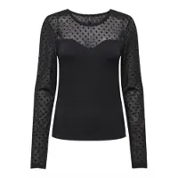 ONLY T-shirt 'ONLSABINA' noir