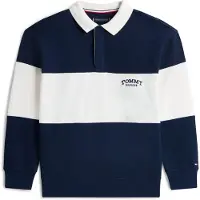 Tommy Hilfiger Polo enfant COLOURBLOCK POLO LS garcons - Multicolore - 12 ans