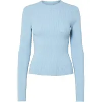 Pieces Pull-over bleu clair