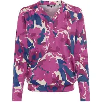 Olsen T-shirt beige clair / bleu / violet / bordeaux