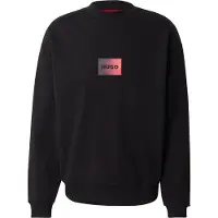 HUGO Sweat-shirt 'Danotop' rouge / noir