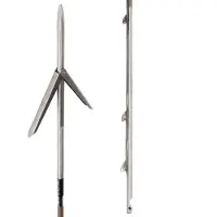 Pathos Squalo Tw Medium Double Barb 7 Mm Spearshaft Argenté 155 cm