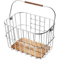 Brooks England Hoxton Basket Argenté