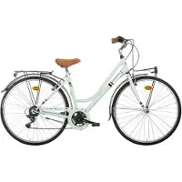 Montana Bikes Streetland Lady 700 Ty-21 1x7s 2024 Bike Argenté