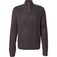 JJ REBEL Pull-over 'JREBLUKE' gris basalte