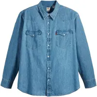 Levi's Chemise 'Classic Western Shirt (Big & Tall)' bleu denim