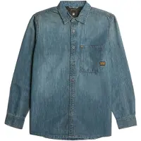 G-Star D27083-d303 Regular Fit Long Sleeve Shirt Bleu 2XL Homme