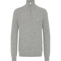 Kronstadt Pull-over ' KSDoors half Zip ' gris clair