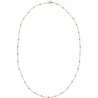 NAEMI Chaîne or / rouge